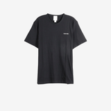 Black t-shirt, front view