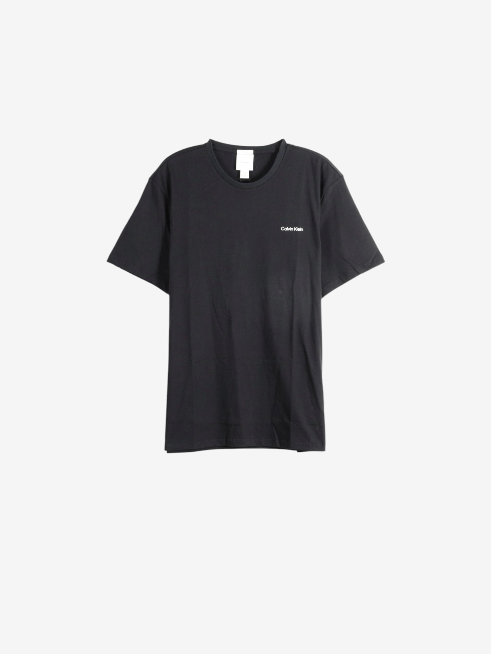 Black t-shirt, front view