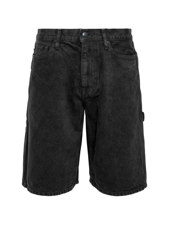 Black short, front view