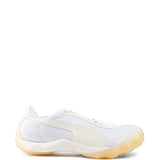 White shoes, side view