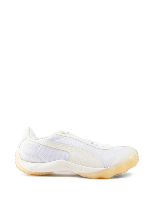 White shoes, side view