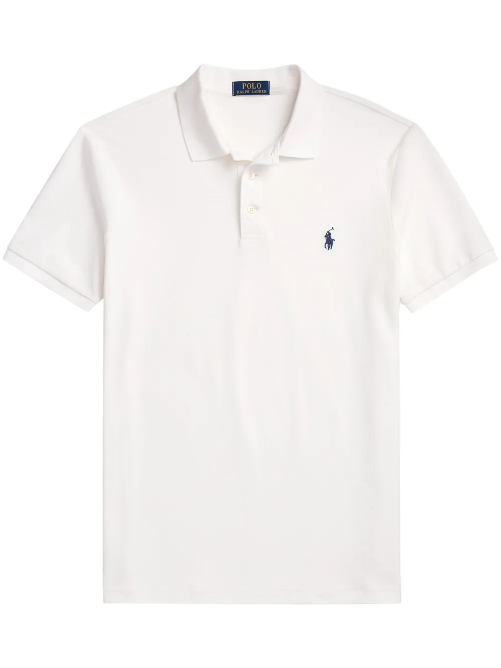 White tee, full view