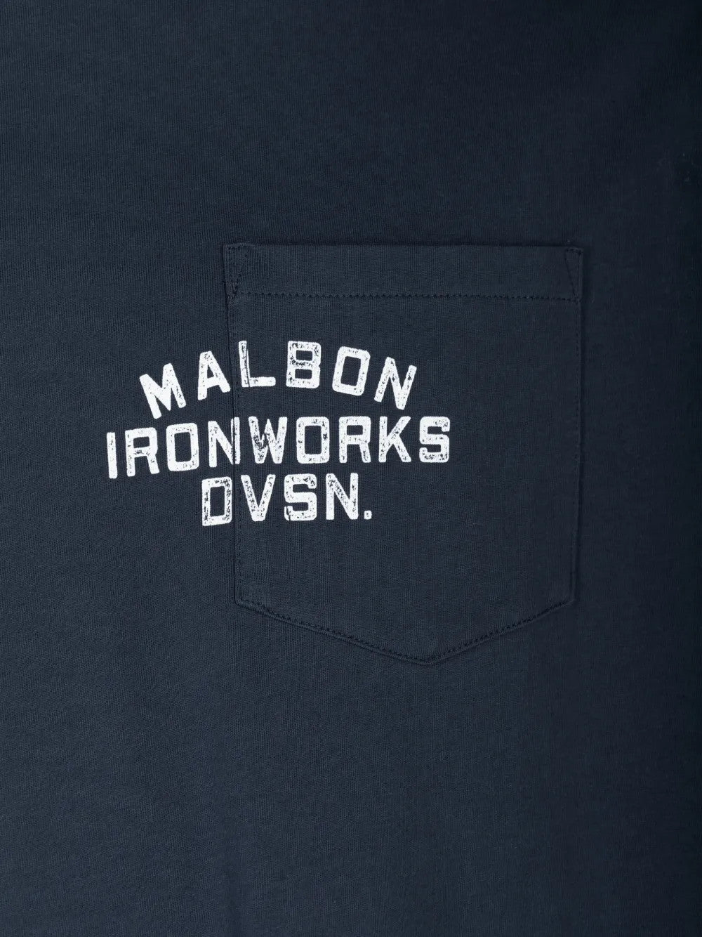 Navy t-shirt, front view