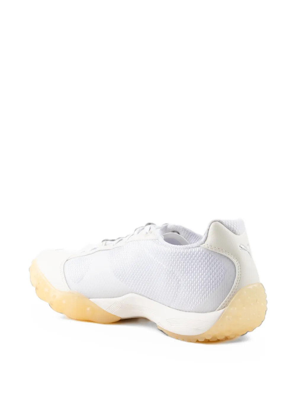 White shoes, side view