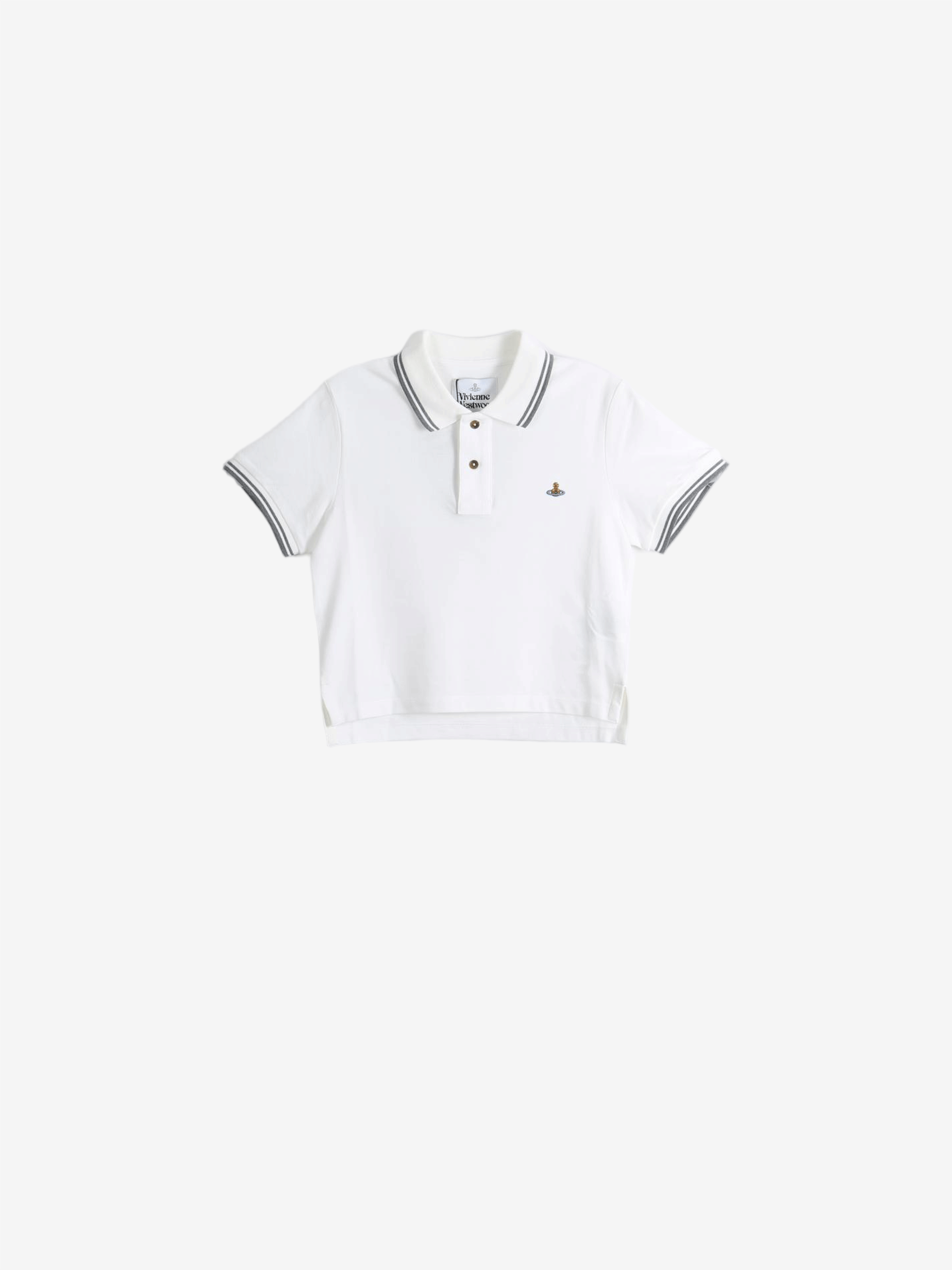 White t-shirt, front view