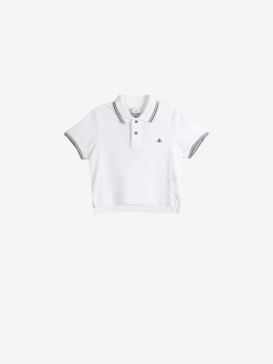 White t-shirt, front view