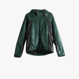 Green jacket, front view