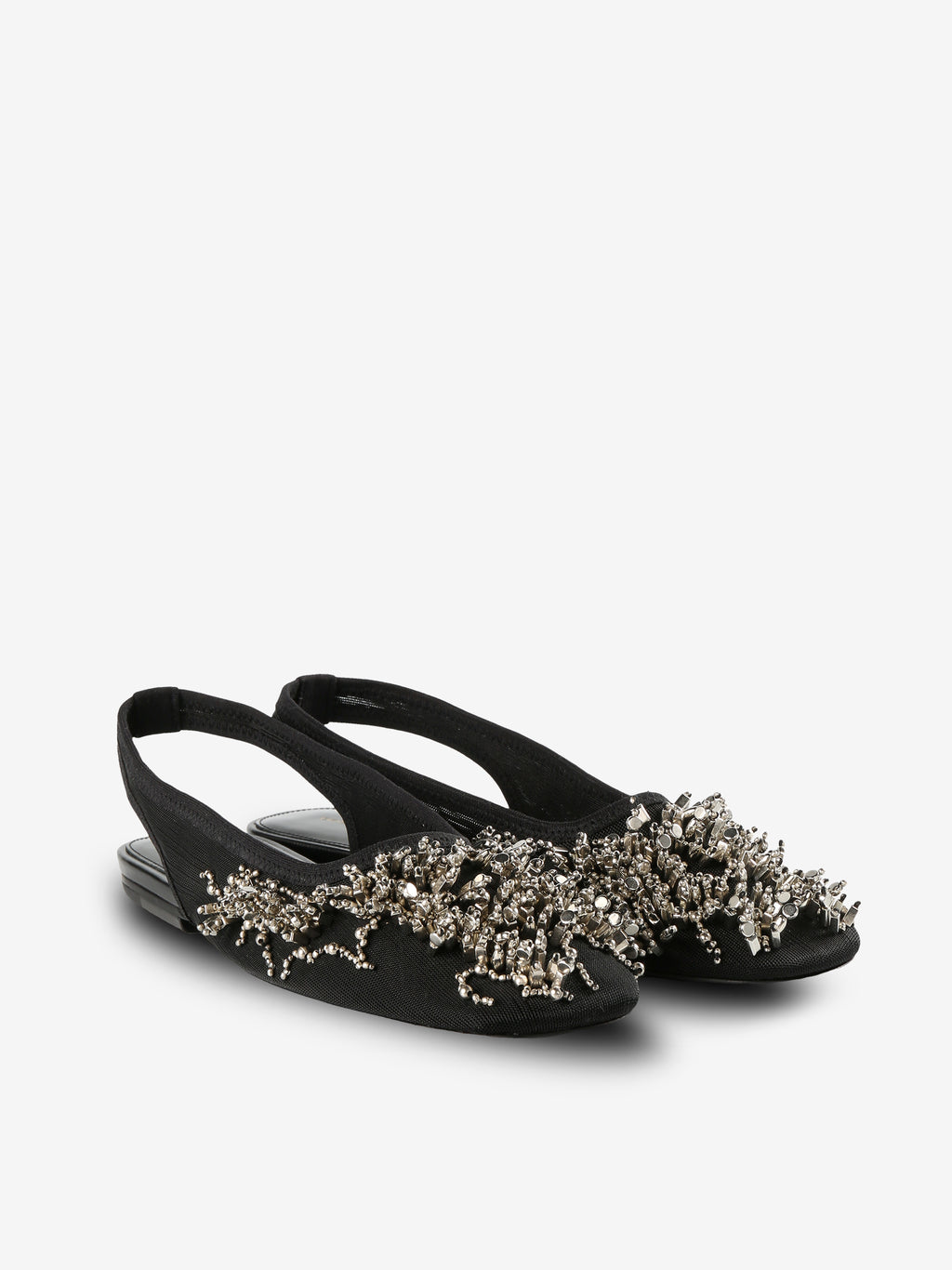 Black shoes, side view