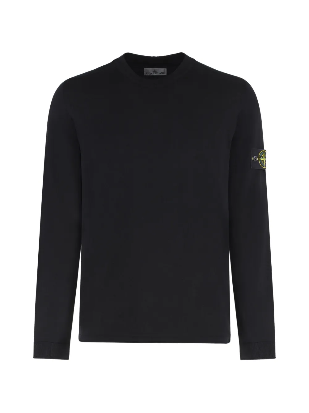 Black shirt, front view