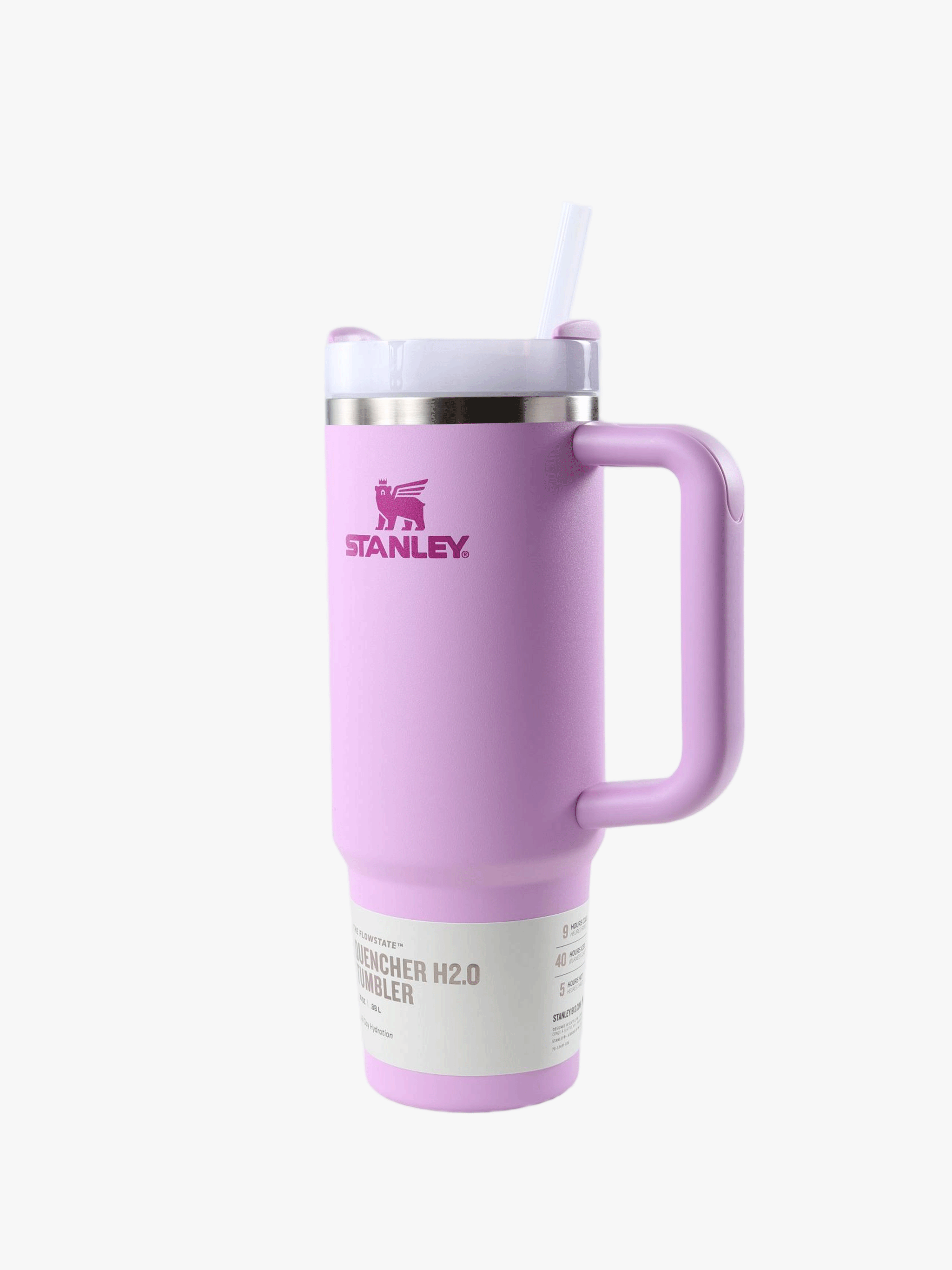 Purple product, front view