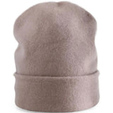 Tan hat, front view