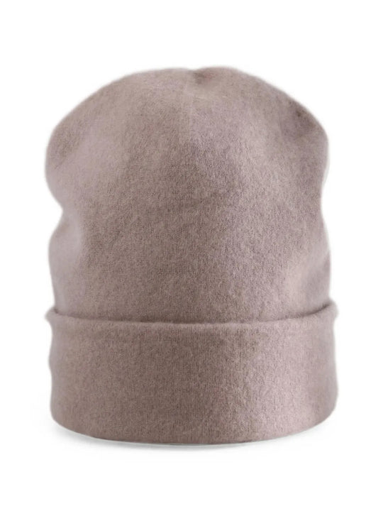 Tan hat, front view
