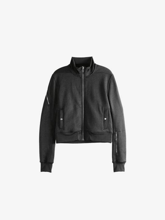 Black jackets, front view