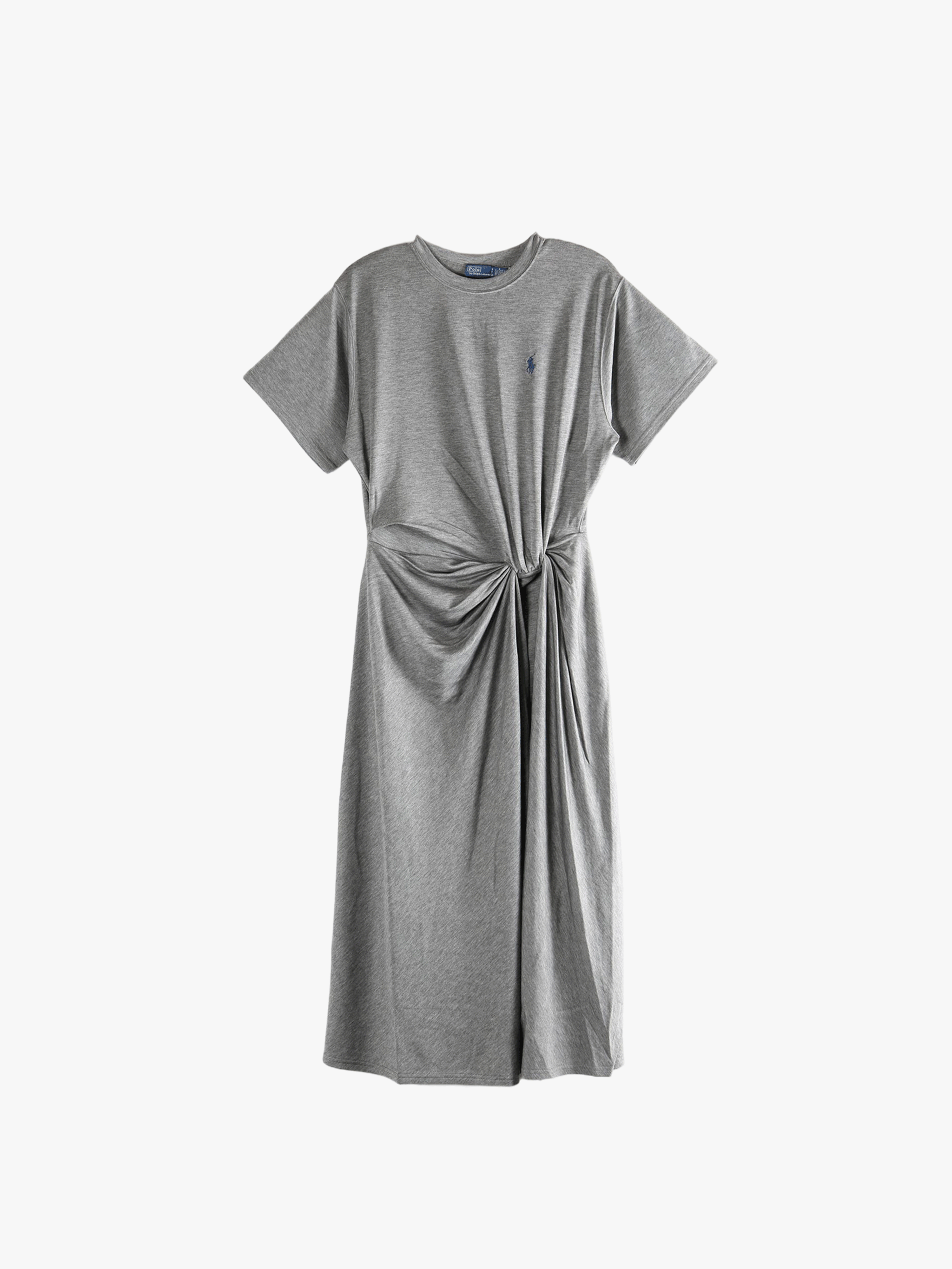 grey dresses ,front view