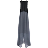 Grey dress, front view