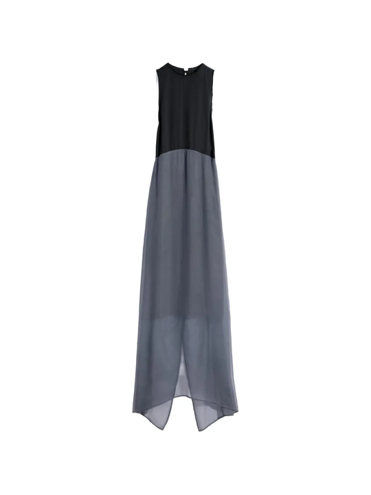 Grey dress, front view
