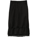 Black skirt, front view