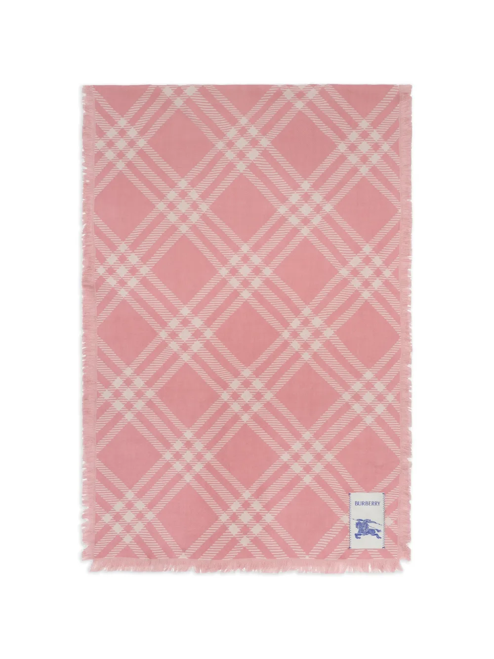 Pink scarf, front view