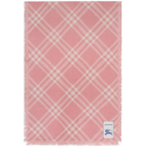 Pink scarf, front view