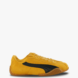 Yellow shoes, side view