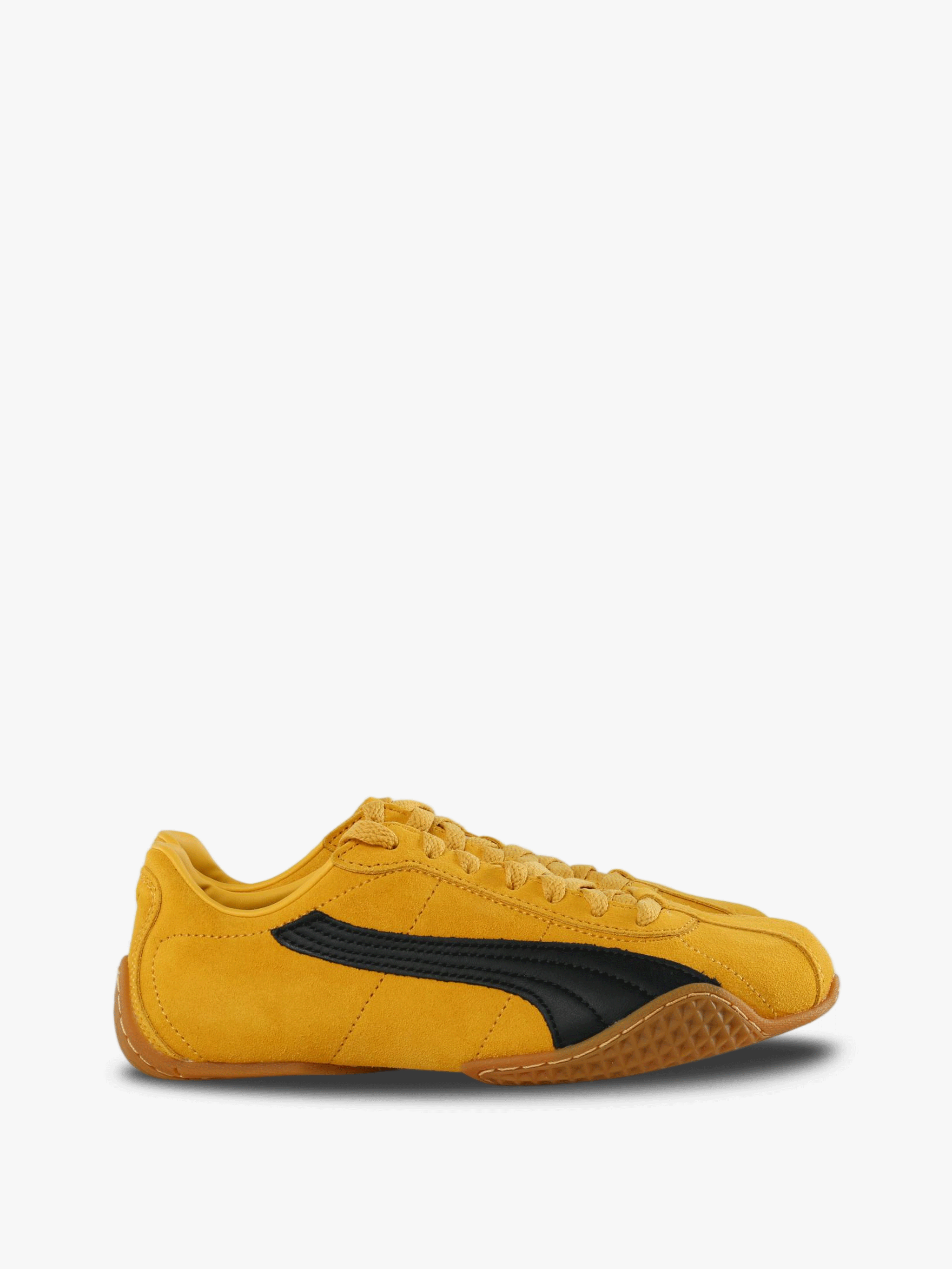Yellow shoes, side view