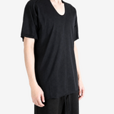 Black top, full body view