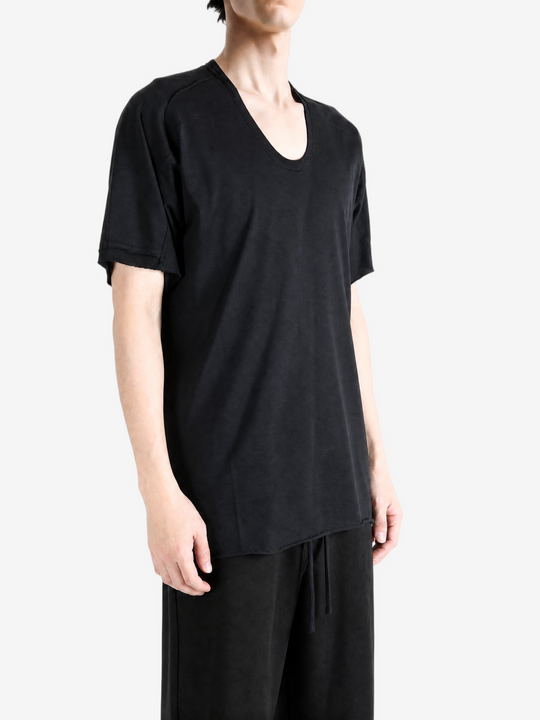 Black top, full body view