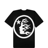 Black t-shirt, front view