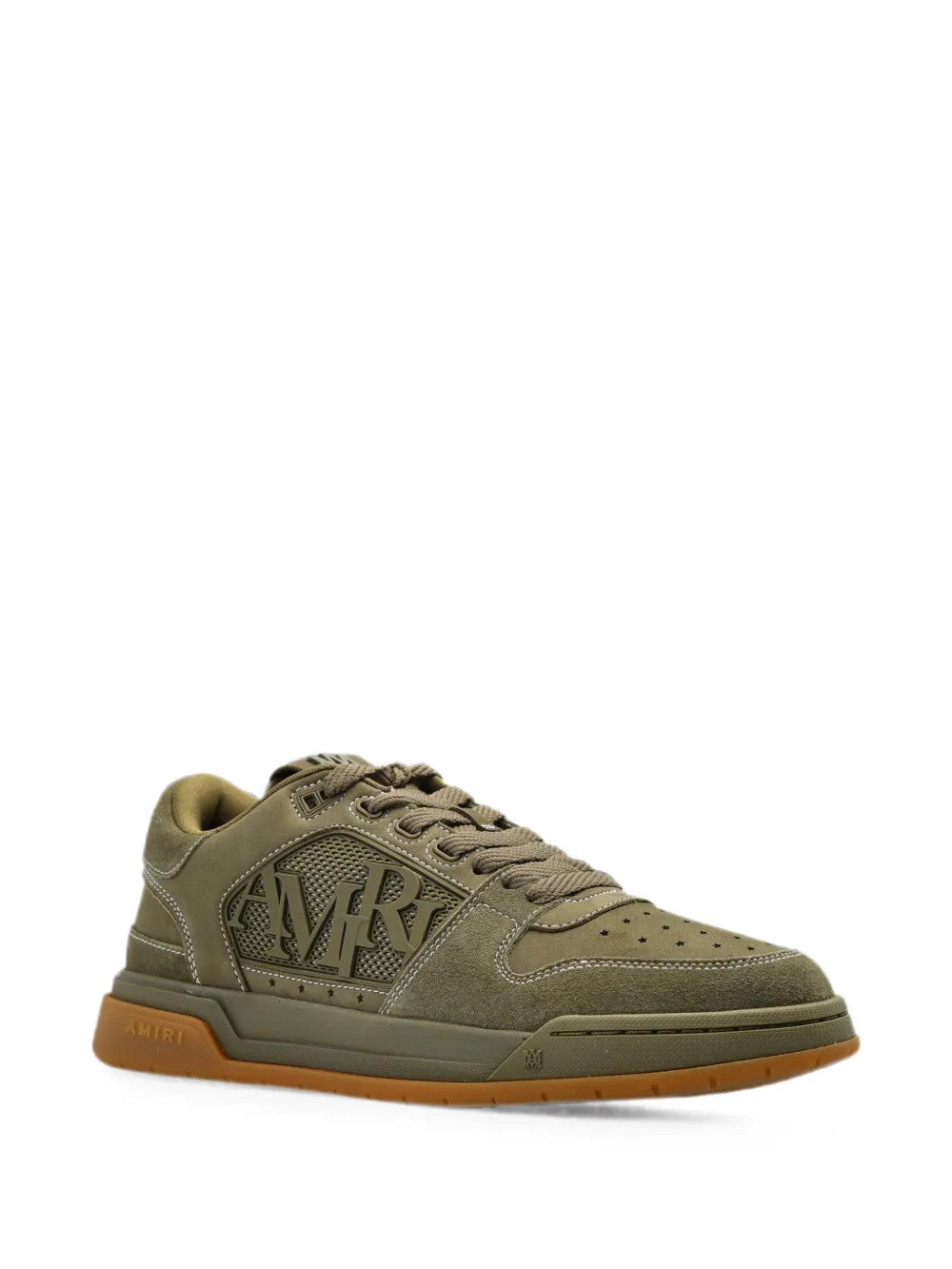 Green shoes, front view