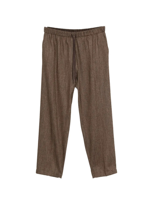Brown pants, front view
