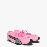 Pink sneakers,side view
