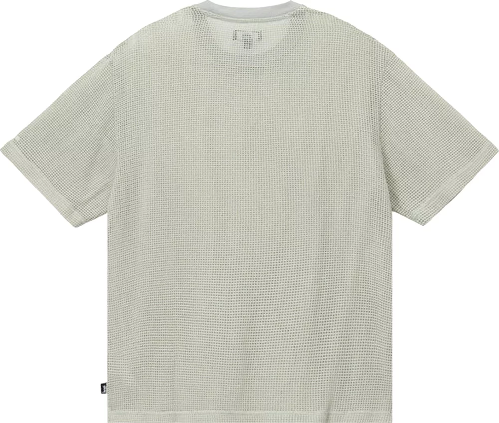 STUSSY - Men Cotton Mesh Short-Sleeve Crew Tee