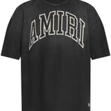 Black t-shirt, front view