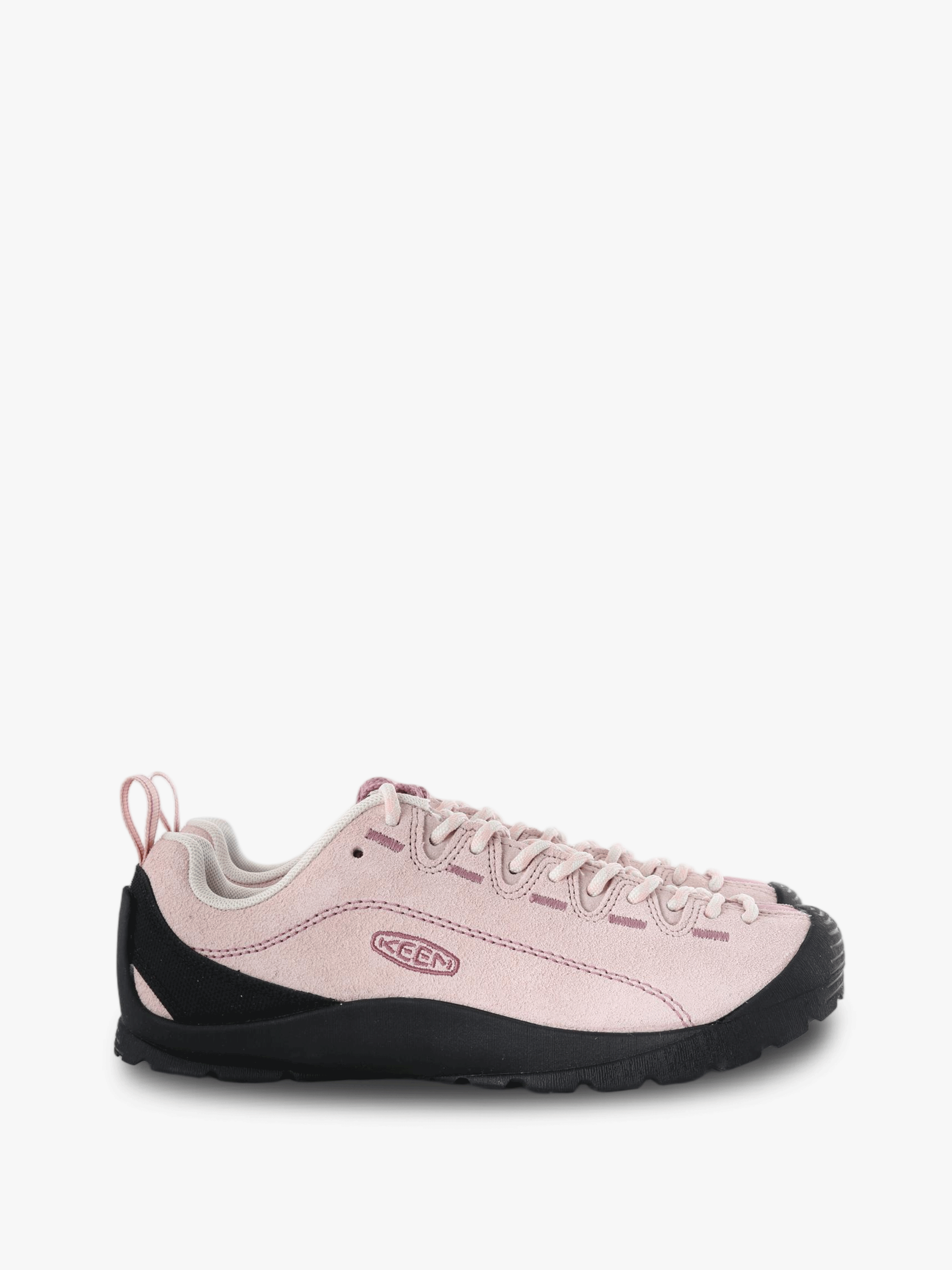 Pink shoes, side view
