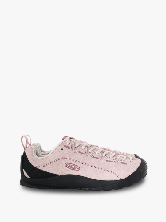 Pink shoes, side view