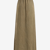 AMOMENTO - Women  Cupro Banding Skirt