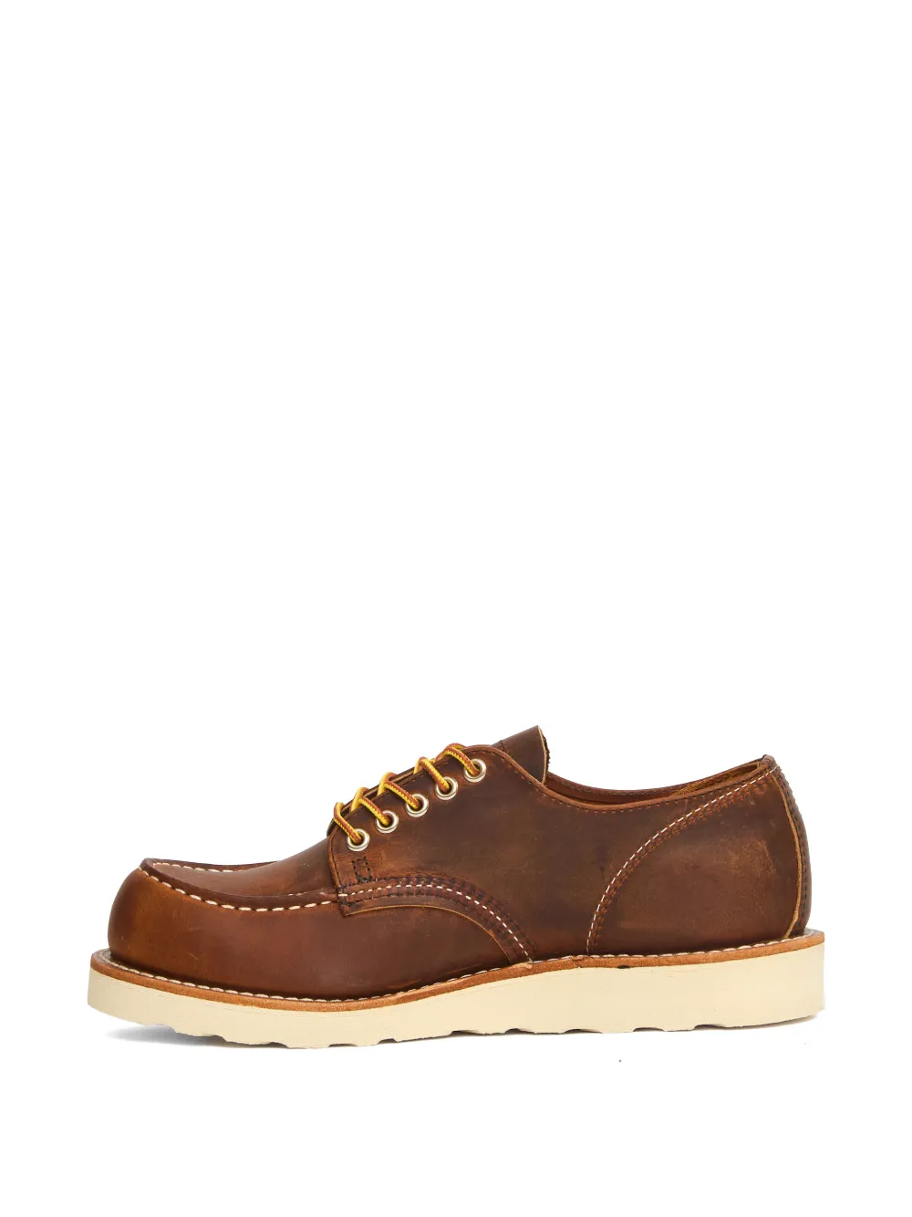 Brown boots, front view