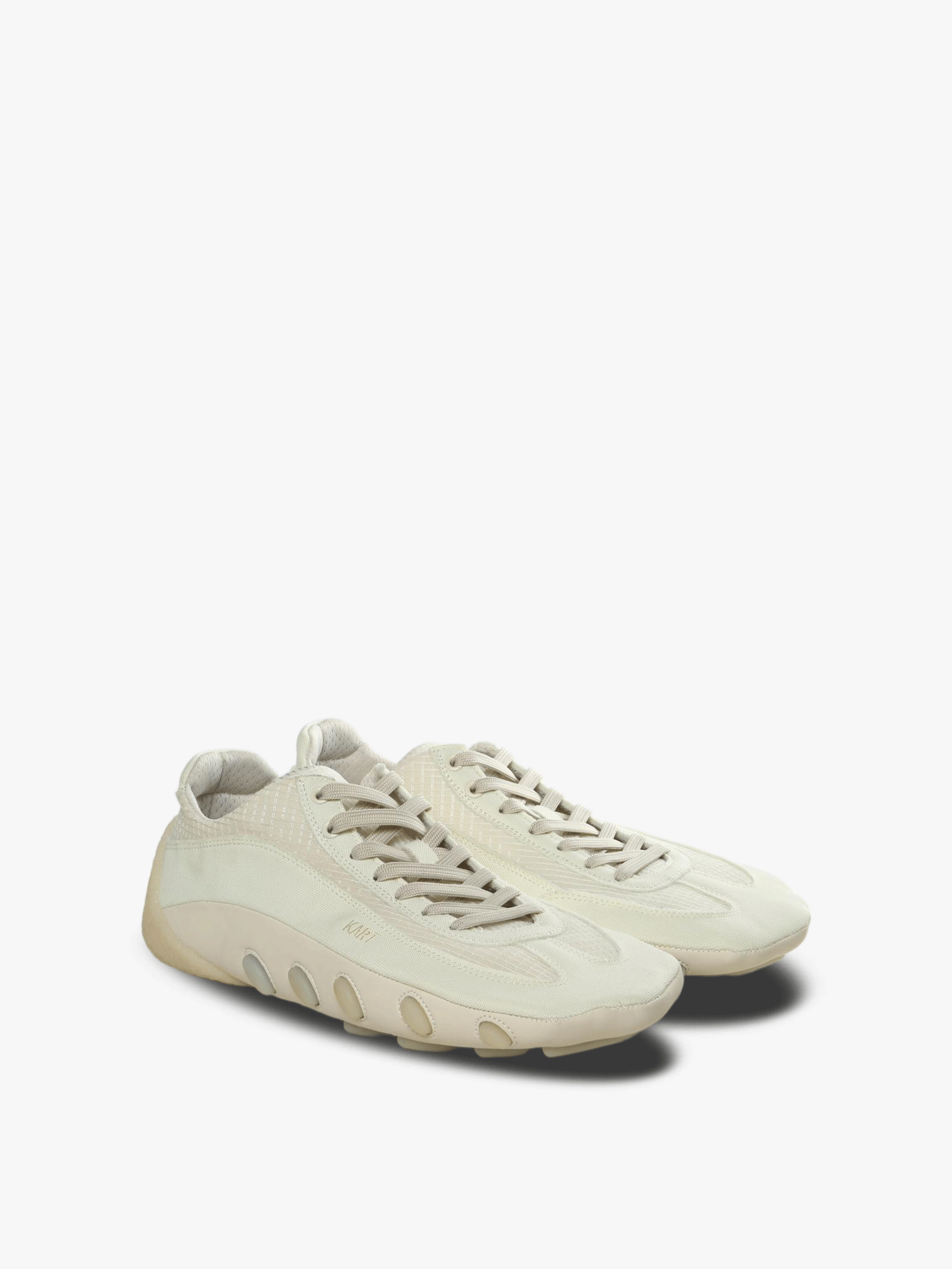 White sneaker, side view