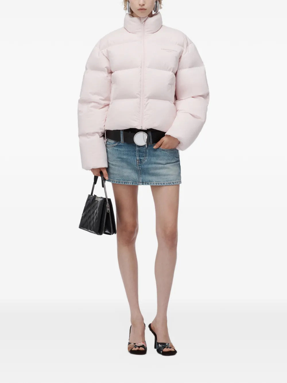 Pink jacket, front view