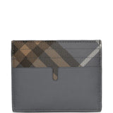 Blue wallet, back view
