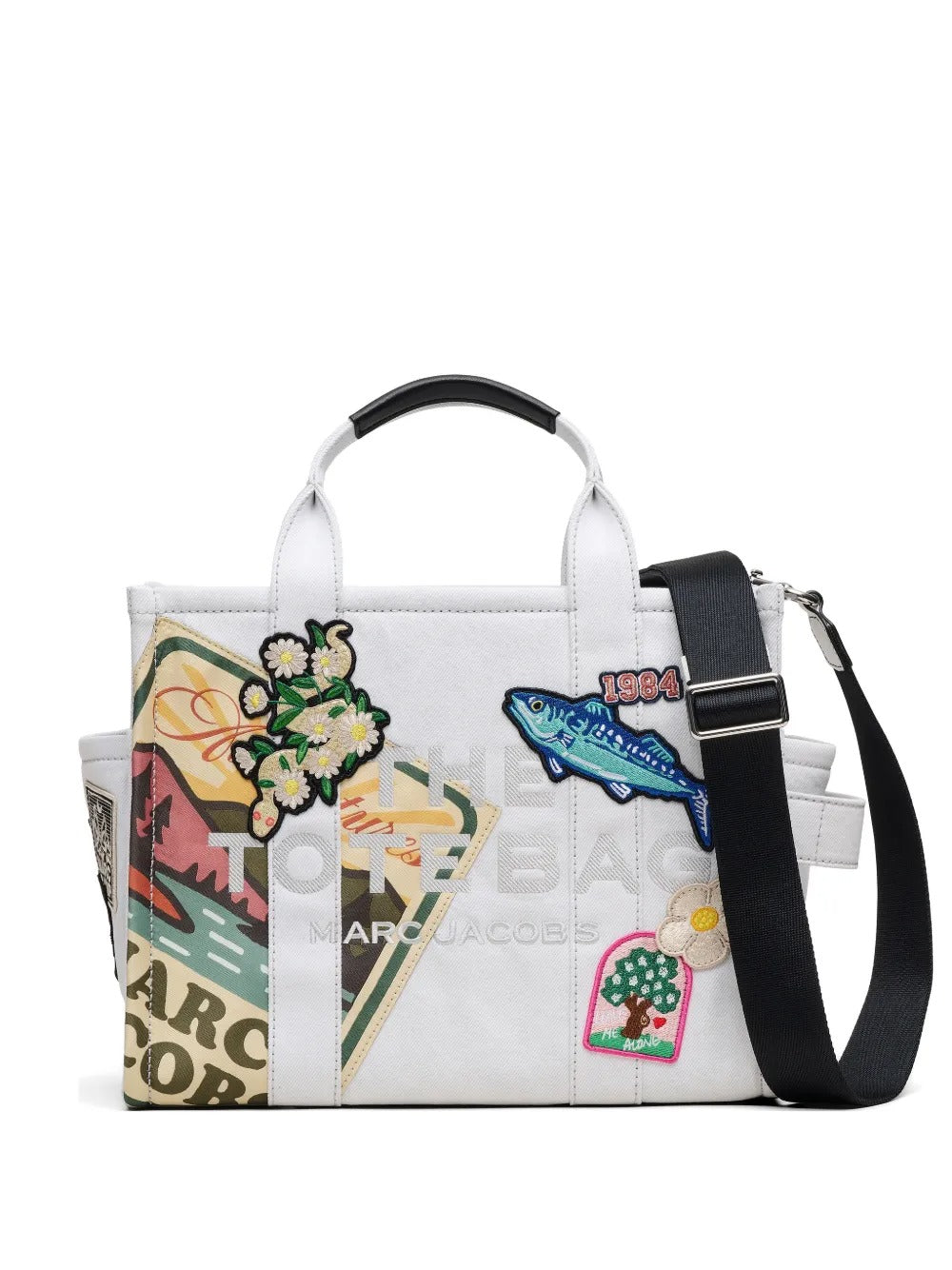 Grey bag, front view