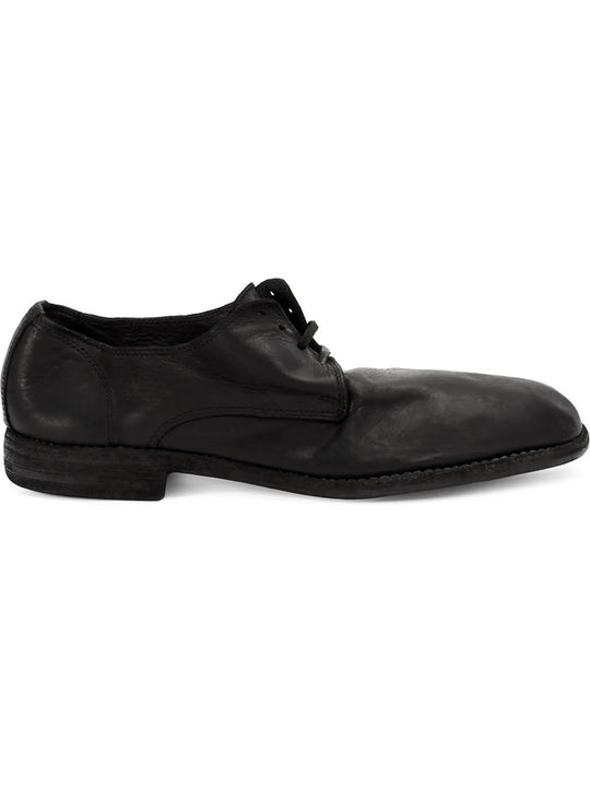Black shoes, front view