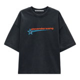 Black shirt, front view