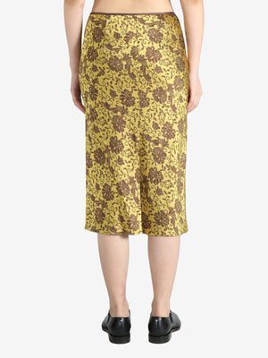 DRIES VAN NOTEN - Women Printed Viscose Skirt