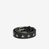 MA+ - Unisex "+" Studded Q Buckle Med Belt
