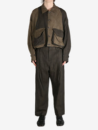 ZIGGY CHEN - Men Collaged Workers Jacket