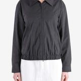 AMOMENTO - Women  Crop Zip-Up Jumper