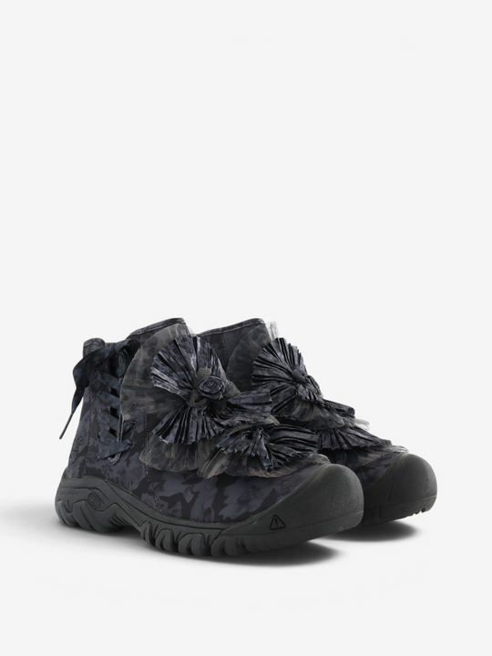 Black shoes, side view