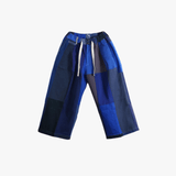 Blue pants, front view