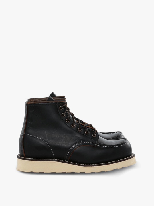 Black boots, side view
